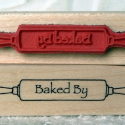 Baked By Rubber Stamp