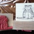 Cat-itude Cat Rubber Stamp