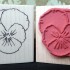 Pansy Rubber Stamp