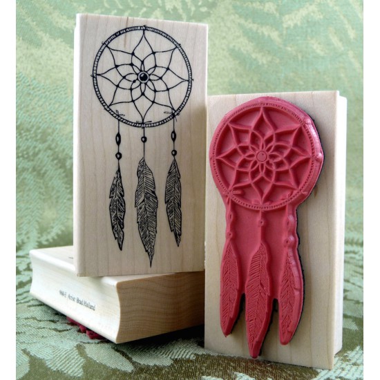 Dreamcatcher Rubber Stamp