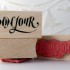 Bonjour Rubber Stamp