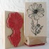 Cosmos Flower Rubber Stamp