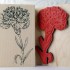 Carnation Flower Rubber Stamp