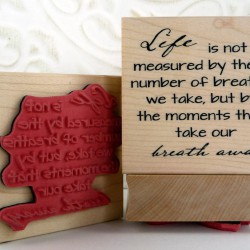 Life's Moments Rubber Stamp Life's Moments Rubber Stamp