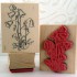 Bellflower Flower Rubber Stamp