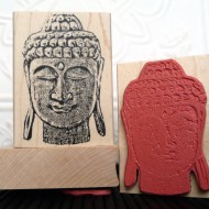 Zen Buddha Rubber Stamp Zen Buddha Rubber Stamp