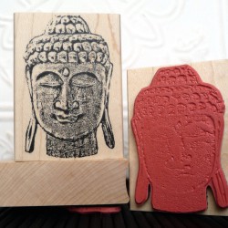 Zen Buddha Rubber Stamp Zen Buddha Rubber Stamp
