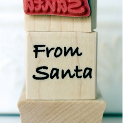 From Santa Rubber Stamp From Santa Rubber Stamp