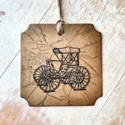 1893 Duryea Rubber Stamp