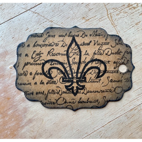 Fleur de lis Rubber Stamp Fleur de lis Rubber Stamp