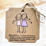 Lily and Lucy Rubber Stamp