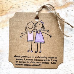 Lily and Lucy Rubber Stamp