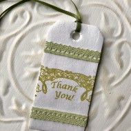 Wedding Thank-You Rubber Stamp