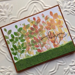 Thank-You Script Rubber Stamp Thank-You Script Rubber Stamp