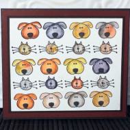 Puppy Face Rubber Stamp Puppy Face Rubber Stamp