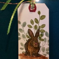 Vintage Rabbit Rubber Stamp Vintage Rabbit Rubber Stamp