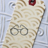 Vintage Glasses Rubber Stamp Vintage Glasses Rubber Stamp