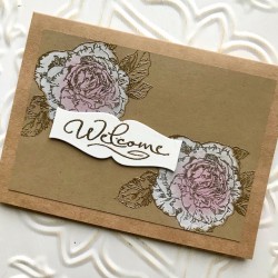 Tea Rose Rubber Stamp Tea Rose Rubber Stamp