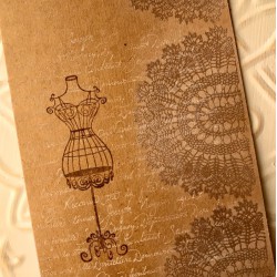 Pineapple Peacock Tapestry Rubber Stamp Pineapple Peacock Tapestry Rubber Stamp