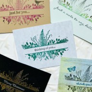 Nature's Border Rubber Stamp Nature's Border Rubber Stamp