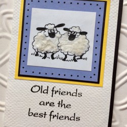 Best Friends Rubber Stamp