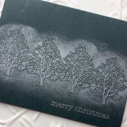 Tree Rubber Stamp