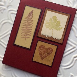 Autumn Maple Leaf Rubber Stamp Autumn Maple Leaf Rubber Stamp
