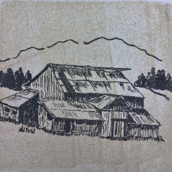 Ruckle Barn Rubber Stamp Ruckle Barn Rubber Stamp