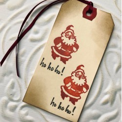 Antique Santa Rubber Stamp Antique Santa Rubber Stamp