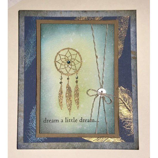 Dreamcatcher Rubber Stamp