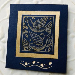 2 Turtle Doves Rubber Stamp 2 Turtle Doves Rubber Stamp