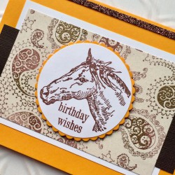 Horse Rubber Stamp Horse Rubber Stamp