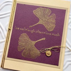 Ginkgo Leaf Rubber Stamp Ginkgo Leaf Rubber Stamp