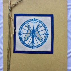 Compass Rubber Stamp Compass Rubber Stamp