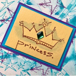 Princess Rubber Stamp Princess Rubber Stamp