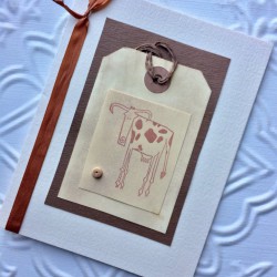 Cow Rubber Stamp Cow Rubber Stamp