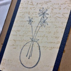 Clear Vase Rubber Stamp