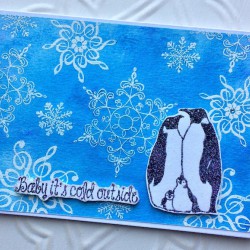 Tiny Snowflake Rubber Stamp Tiny Snowflake Rubber Stamp