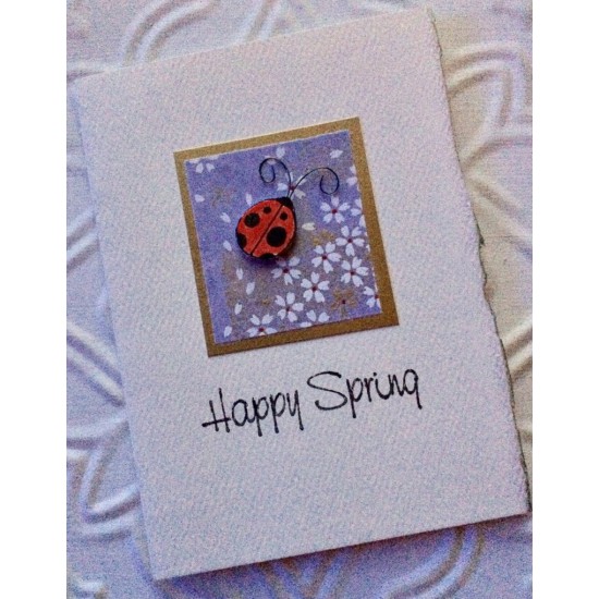 Ladybug Rubber Stamp