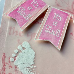 Bonnie's Babe Footprint Rubber Stamp Bonnie's Babe Footprint Rubber Stamp