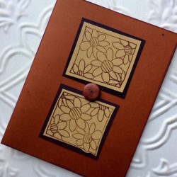 Framed Blooms Rubber Stamp Framed Blooms Rubber Stamp