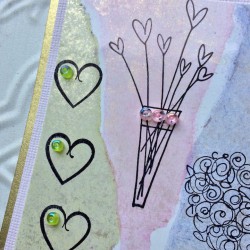 Simple Heart Rubber Stamp Simple Heart Rubber Stamp