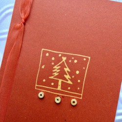 Framed Christmas Tree Stamp Rubber Stamp Framed Christmas Tree Stamp Rubber Stamp