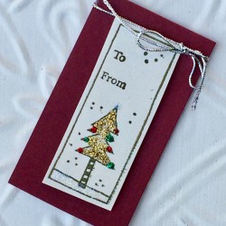 To From ChristmasTree Tag Rubber Stamp To From ChristmasTree Tag Rubber Stamp