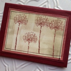 Dandelion Rubber Stamp Dandelion Rubber Stamp
