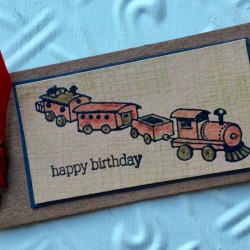 Choo-choo Train Rubber Stamp Choo-choo Train Rubber Stamp