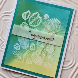 Thinking of You Rubber Stamp Thinking of You Rubber Stamp