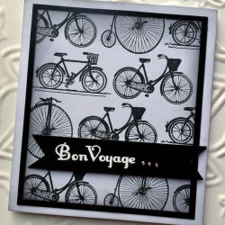Bicycle Rubber Stamp Bicycle Rubber Stamp
