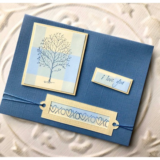 Fall Tree Rubber Stamp