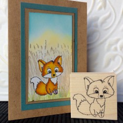 Grass Cluster Rubber Stamp Grass Cluster Rubber Stamp